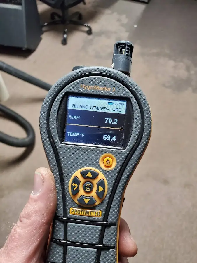 Moisture meter humidity assessment for Fire & Smoke Damage Restoration in Gillette