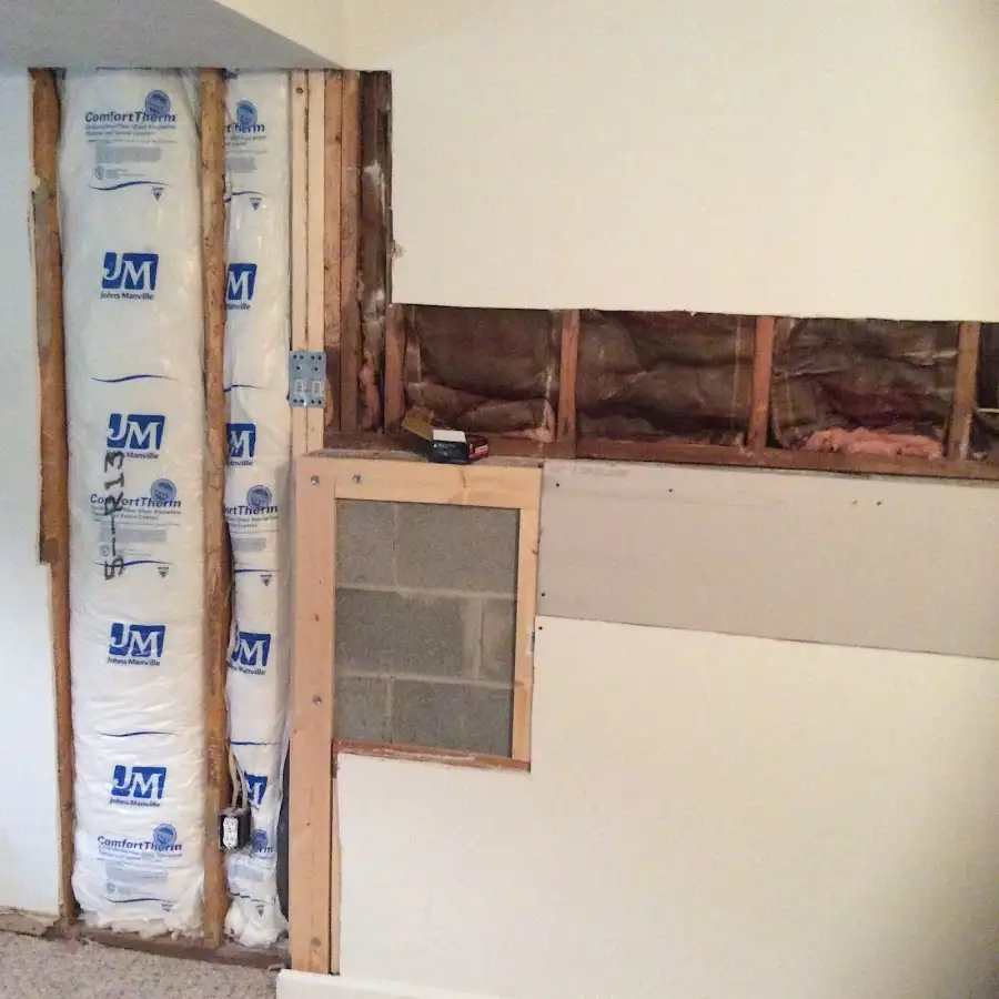 Wall insulation replacement during Odor Removal & Deodorization in Gillette